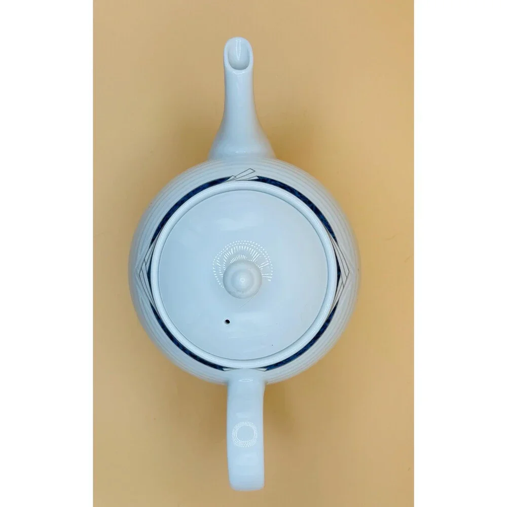 Noritake Contemporary China - Arctic Blue Teapot
